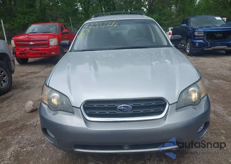 2005 Subaru Outback 2.5I из США, поврежденный, VIN 4S4BP61C757383641